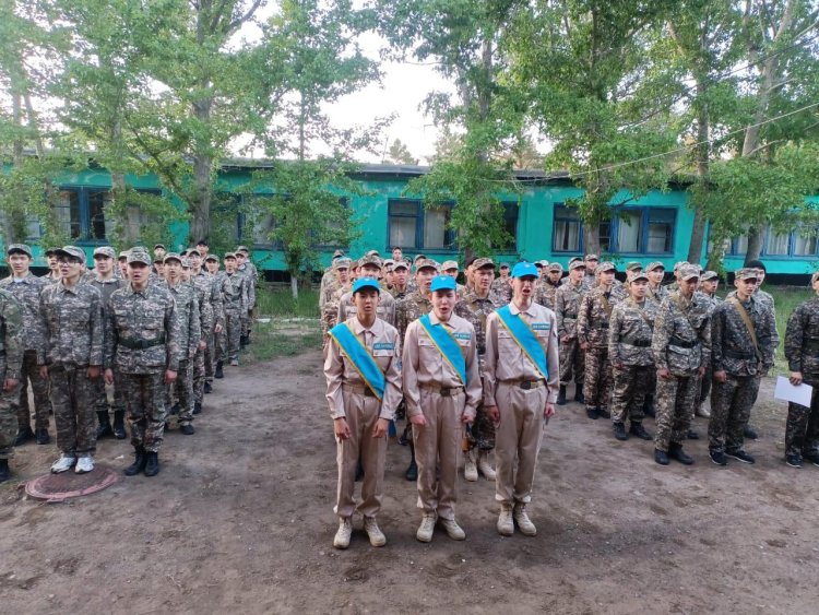 Павлодарские школьники приобщились к солдатской жизни