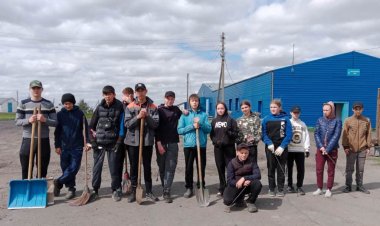 Щербактинские школьники заработали свой первый тенге