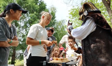 Спорт и экологию объединило на тимбилдинге ERG Service в Павлодаре