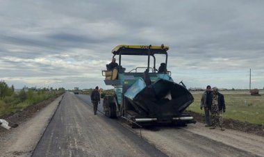 Железин ауданында ауылға кіреберіс жолды жөндеу мерзімінен бұрын аяқталады