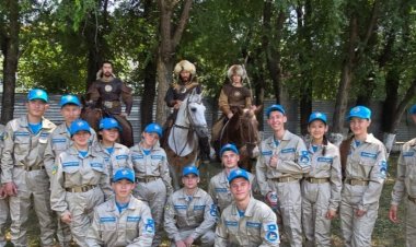 Павлодарлық оқушылар «Айбын-2024» жиынында бақ сынауда