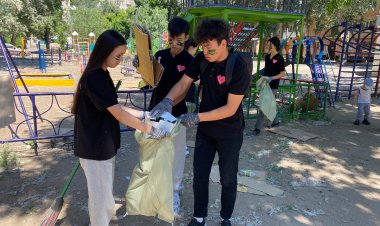 Павлодарский экодесант очистил от мусора людные места