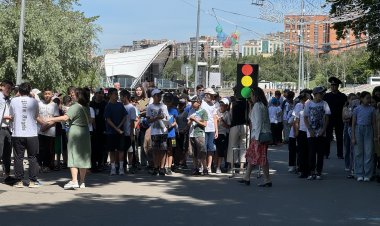 Павлодарда мектеп оқушыларының жол қозғалысы ережелерін білуі тексерілді