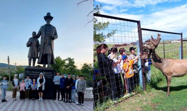 Баянауылдық оқушылар құпия көлге барды