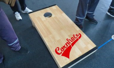 В Павлодаре заключенные сыграли в корнхолл