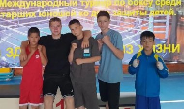 Ақсу боксшылары халықаралық турнирден жүлдемен оралды