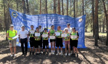 Школьники Павлодарского района пробежали республиканский кросс