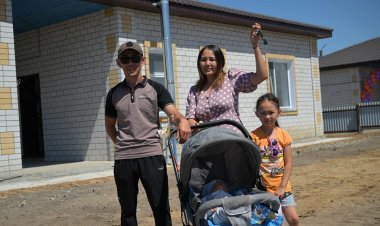 Дома с пожизненной гарантией получили пострадавшие от паводков актогайцы