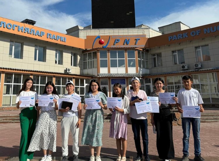 Павлодар облысының оқушылары ядролық технологиялар паркіне барды
