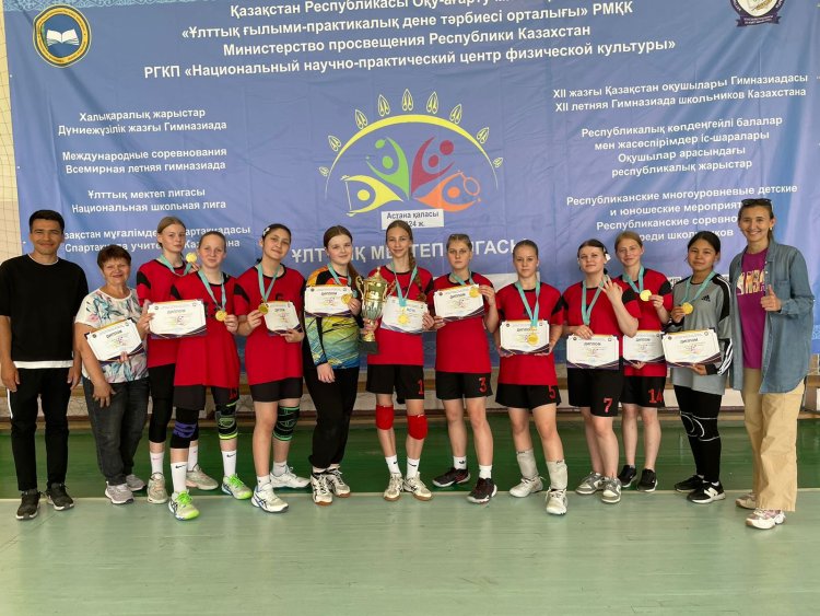 Павлодарские школьницы опередили другие регионы Казахстана в гандболе