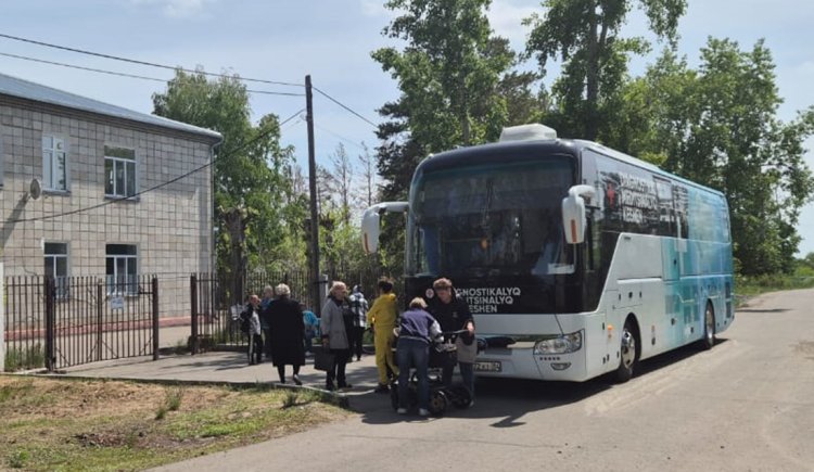 Медики Павлодарского района выехали в успенские сёла