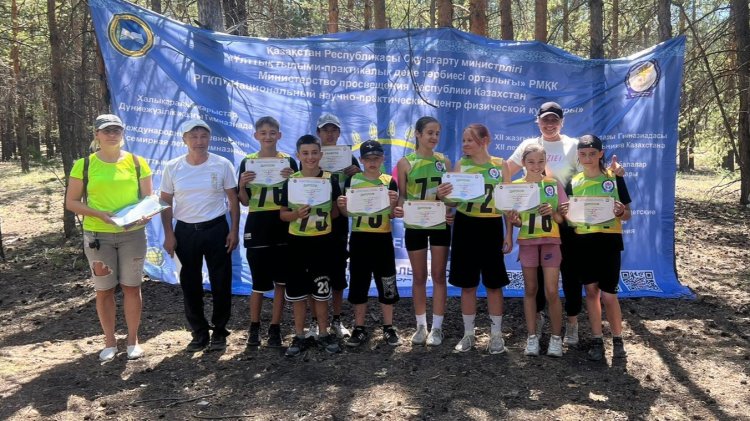 Павлодар ауданының оқушылары республикалық жарыста қола медаль ұтып алды