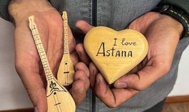 Павлодарда сотталғандар Астананың макетін жасады