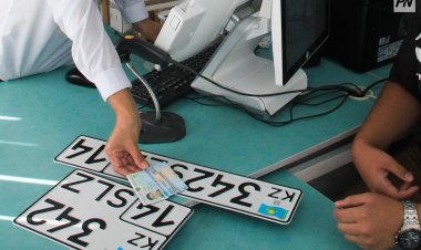 Екібастұзда жалған нөмір таққан жүргізуші жазаланды