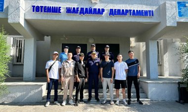 Павлодарлық кандидаттар емтихан тапсыру үшін академияға аттанды