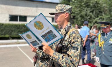 Павлодарда екі жүзден астам Ұлттық ұлан сарбазы  ант қабылдады