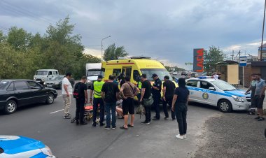 Девушку сбили рядом с автобусной остановкой в Павлодаре