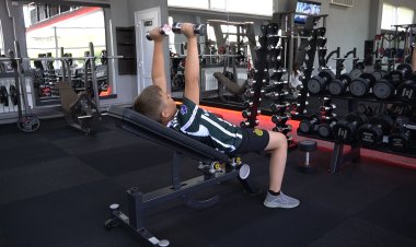 Ақсуда кәсіпкер кешенді заманауи фитнес орталық ашты