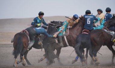 Как сборная Казахстана по кокпару готовится к Играм кочевников
