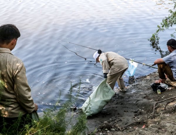 Экибастузцы очистили озеро Шандаксор