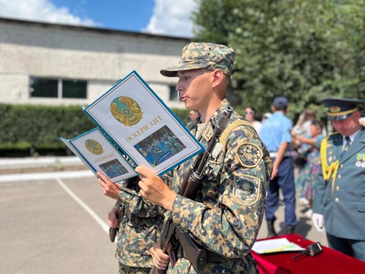 Павлодарда екі жүзден астам Ұлттық ұлан сарбазы  ант қабылдады