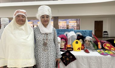 Павлодарка сохранила сшитый 65 лет назад кимешек