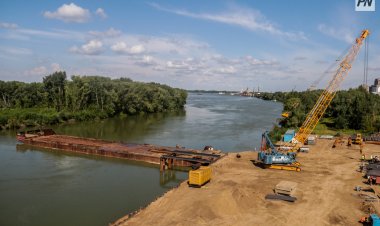 Павлодарда жаңа көпірдің құрылысы қандай сатыда?