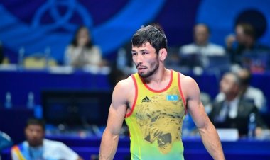 Казахстанский борец выиграл «серебро» Олимпиады
