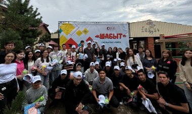 Павлодар облысының белсенді жастары лагерьде дағдыларын жетілдіруде