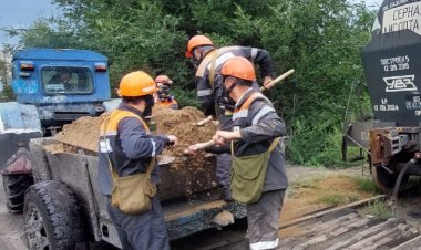 В Павлодаре устранили условную аварию с разливом кислоты