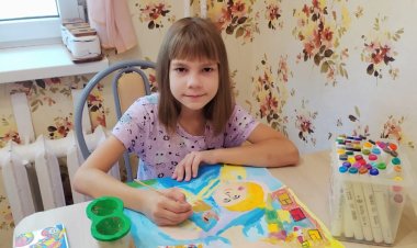 Павлодарские юные художники показали свой талант в Москве