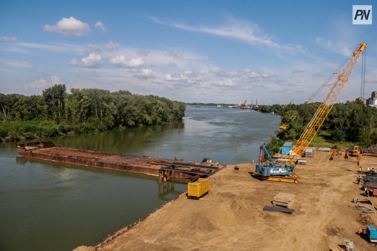 Павлодарда жаңа көпірдің құрылысы қандай сатыда?