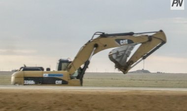 На стройплощадку будущего завода в Экибастузе проложат техническую дорогу