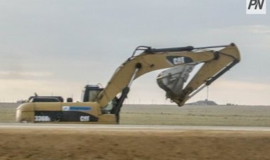 Екібастұздағы болашақ зауыттың құрылыс алаңына техникалық жол салынады