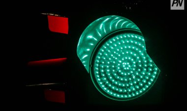 На павлодарской улице появился светящийся пешеходный переход