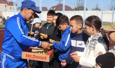 Павлодарда полицейлер арасында тимбилдинг өтті