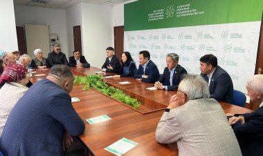 Успен ауданында Қазақстанда АЭС салу бойынша алдағы референдум талқыланды