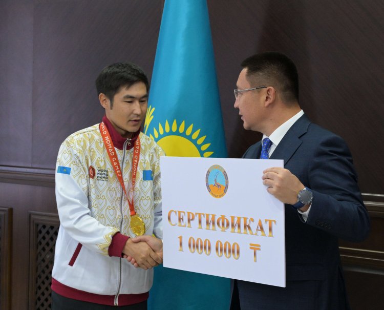 Еңбек пен төзімділік: Павлодарда көшпенділер ойындарының жүлдегерлері марапатталды