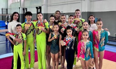 Екібастұздық акробатшылар ел чемпионатынан жүлделі оралды