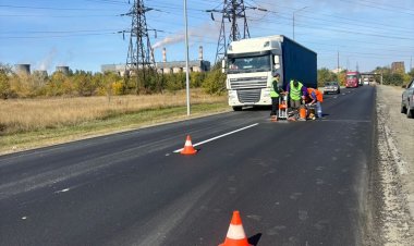 Павлодарда Жібек жолындағы асфальттің сапасы тексерілді