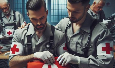 Павлодарские заключенные и их надсмотрщики учились оказывать первую медпомощь