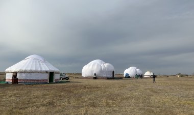 Май ауданында оннан астам киіз үй тігілген этноауыл құрылды