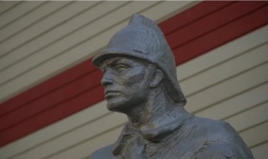 В Павлодаре появился каменный пожарный