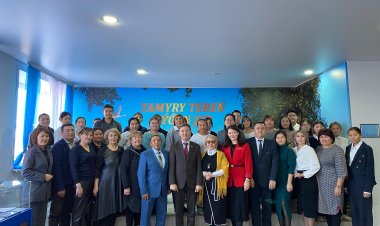 Аққулыда тіл білімінің атасы жайлы мазмұнды мәліметтер ұсынылды