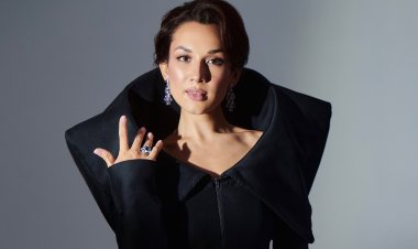 Оперная дива из Павлодара попала на обложку глянцевого журнала