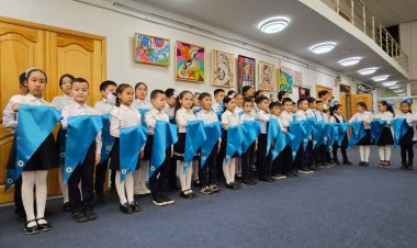 Павлодарда 100-ден аса оқушы «Жас ұлан» қатарына қабылданды