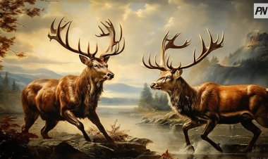 Англичанка пострадала от схватки оленей