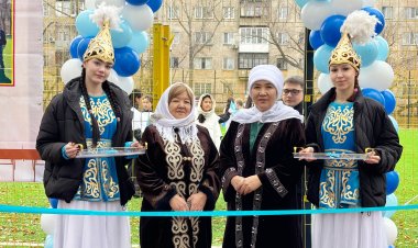 Павлодарда спорт алаңы ашылды