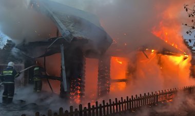 Павлодарлық саяжайда монша өртенді