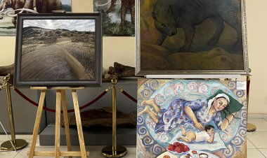 Павлодарда маңғыстаулық сәнгерлер мен зергерлердің бұйымдарынан көрсетілім ұйымдастырылды